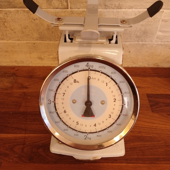 Blue Mechanical kitchen scale bowl not included - Picture 2 of 10